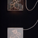 27 Untitled (amaranth #1 with lights)